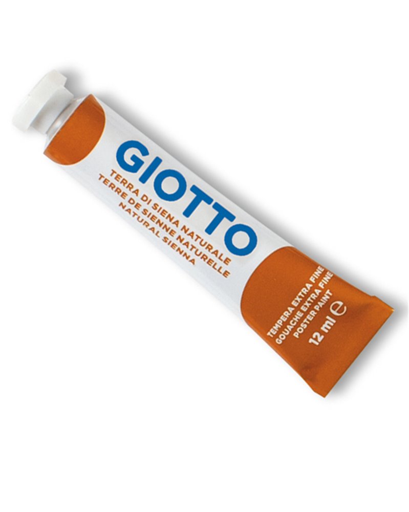 TEMPERA GIOTTO TUBO 4 (12ML) TERRA DI SIENA NATURALE 20