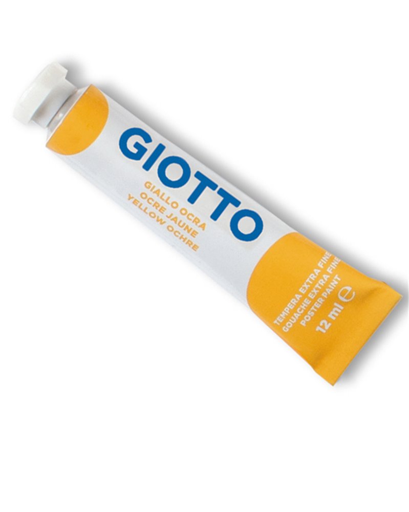 TEMPERA GIOTTO TUBO 4 (12ML) GIALLO OCRA 21