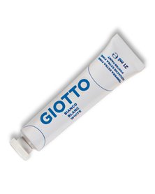 TEMPERA GIOTTO TUBO 7 (21ML) BIANCO 01