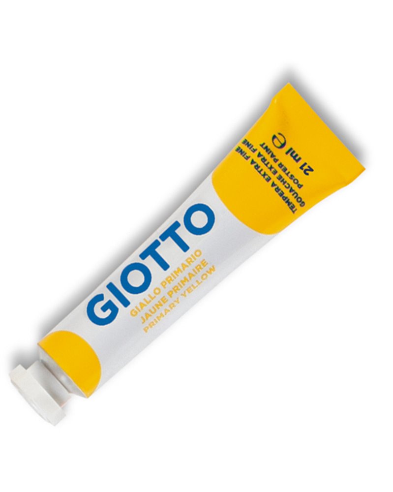 TEMPERA GIOTTO TUBO 7 (21ML) GIALLO PRIMARIO 02