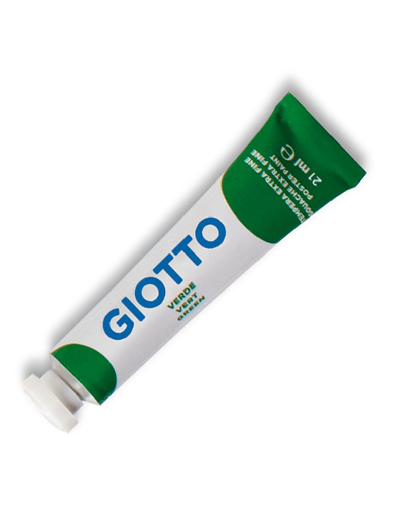 TEMPERA GIOTTO TUBO 7 (21ML) VERDE 12