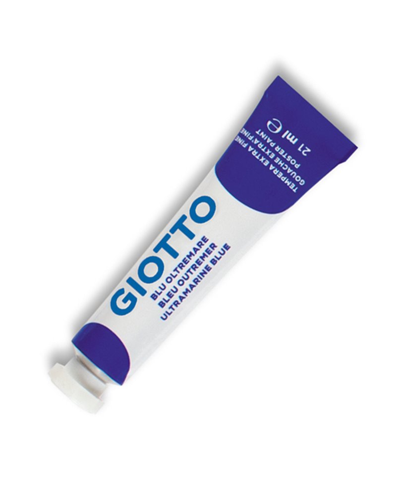 TEMPERA GIOTTO TUBO 7 (21ML) BLU OLTREMARE 17