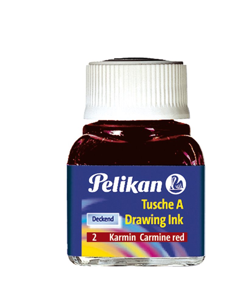 INCHIOSTRO DI CHINA 523 CARMINIO 2 10ML PELIKAN