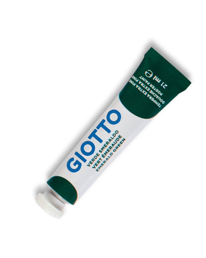 TEMPERA GIOTTO TUBO 7 (21ML) VERDE SMERALDO 14