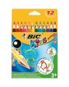 ASTUCCIO 12 MATITE KIDS EVOLUTION TRIANGLE BIC