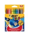ASTUCCIO 12 PASTELLI KIDS PLASTIDECOR BIC