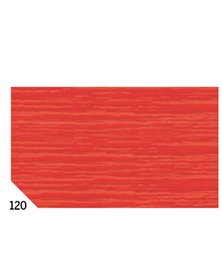 10RT CARTA CRESPA ROSSO 120 (50X250CM) GR.60 SADOCH