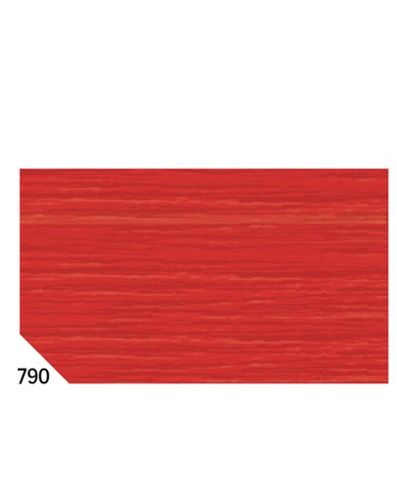 10RT CARTA CRESPA ROSSO CILIEGIA 790 (50X250CM) GR.60 SADOCH