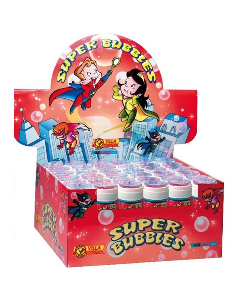 BOLLE SAPONE SUPER BUBBLES 60 ml.