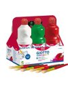 SCHOOLPACK 6 FLACONI TEMPERA PRONTA 1000ML ASSORTITA GIOTTO