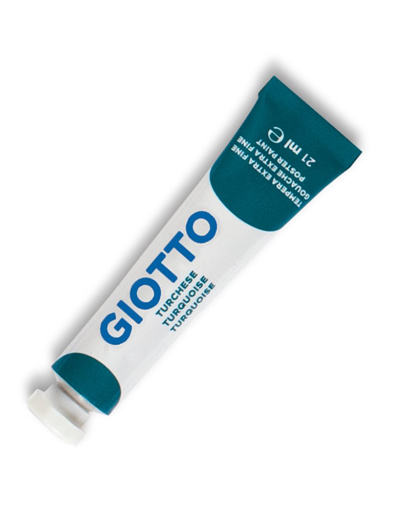 TEMPERA GIOTTO TUBO 7 (21ML) TURCHESE 18
