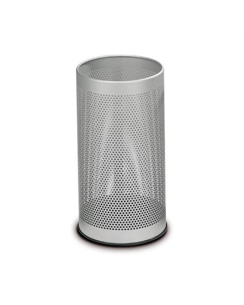 PORTAOMBRELLI TONDO GRIGIO H 48CM IN METALLO FORATO