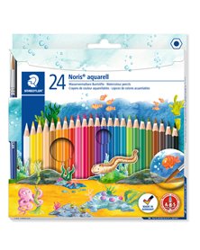 ASTUCCIO 24 MATITE COLORATE 144 AQUARELL NORIS CLUB STAEDTLER