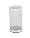 PORTAOMBRELLI TONDO BIANCO H 48CM IN METALLO FORATO
