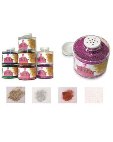 BARATTOLO GLITTER GRANA FINE ML150 ARGENTO ART 130/100 CWR