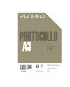 PROTOCOLLO A4 1RIGO C/MARGINE 200FG 60GR FABRIANO