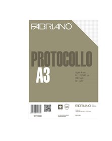 PROTOCOLLO A4 4MM 200FG 60GR FABRIANO