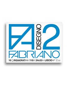 ALBUM P.M. FABRIANO2 (24X33CM) 10FG 110GR LISCIO SQUADRATO