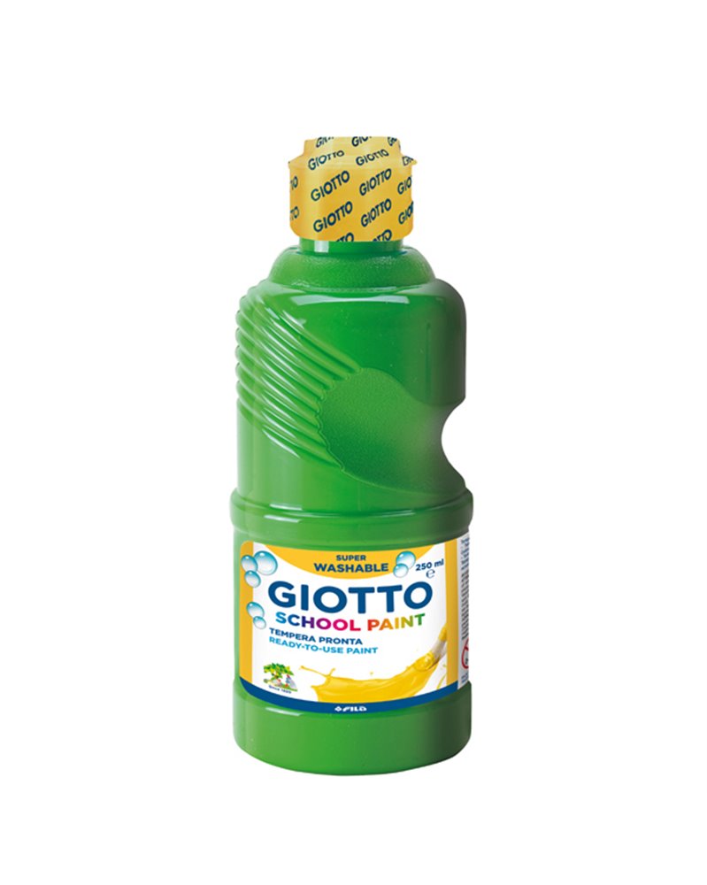 TEMPERA PRONTA 250ML lavabile GIOTTO VERDE