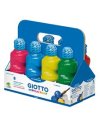 SCHOOLPACK 8 FLACONI TEMPERA PRONTA ACRILICA 250ML COLORI ASSORTITI GIOTTO