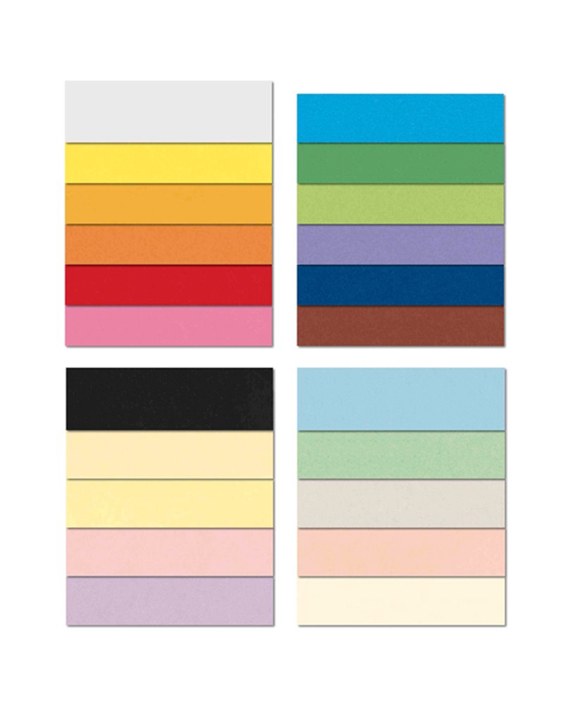 Conf.10 cartoncino Bristol Color 200gr 100x70cm celeste 08 Favini