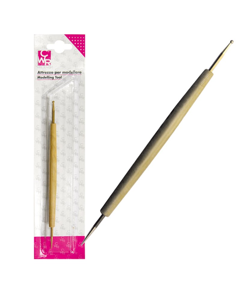 BULINO con doppia punta in acciaio PER SBALZO/EMBOSSING 18.5cm CWR