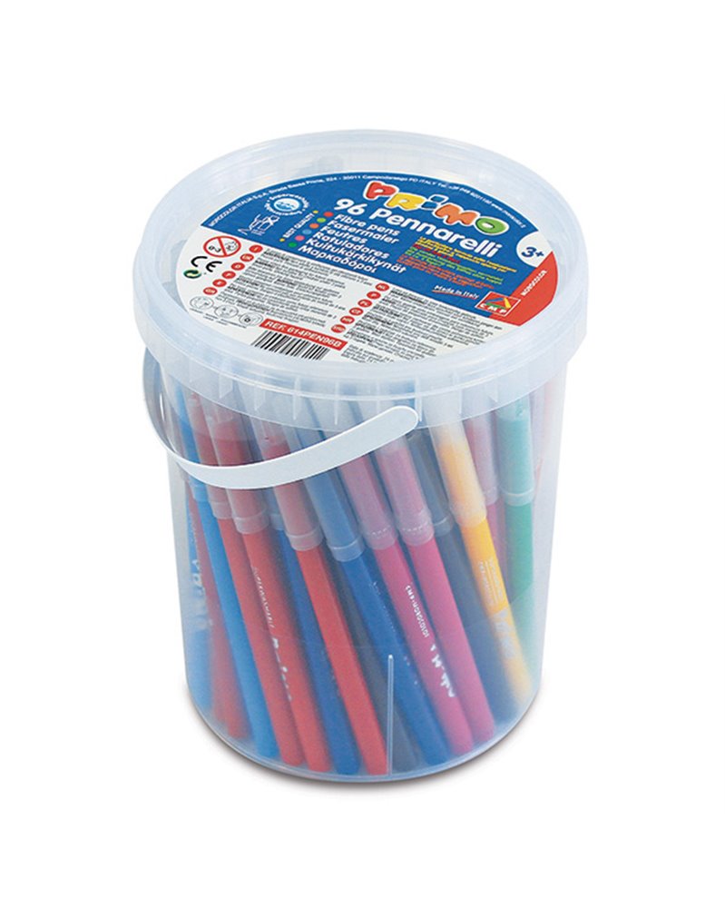 SECCHIELLO 96 PENNARELLI PUNTA FINE LAVABILI PRIMO SECCHIELLO 96 PENNARELLI PUNTA FINE LAVABILI PRIMO