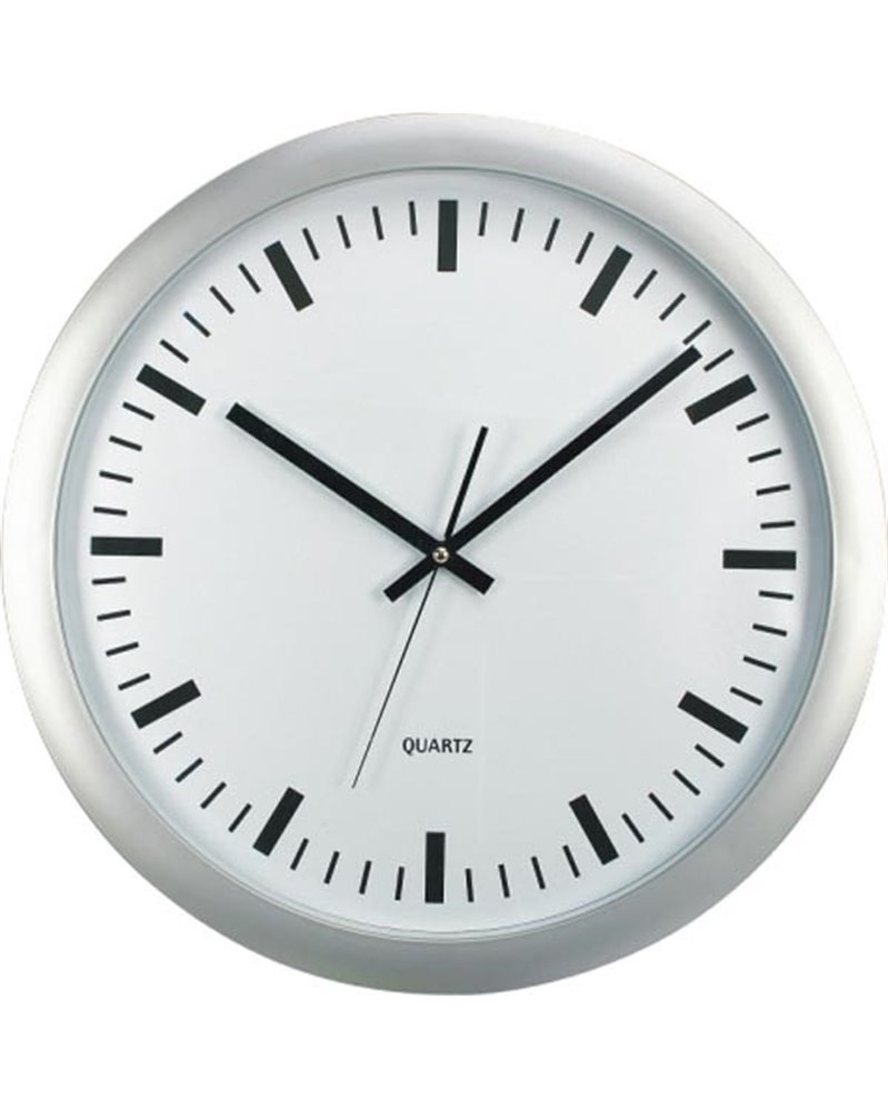 OROLOGIO DA PARETE BIG Ã˜ 46CM FONDO BIANCO METHODO