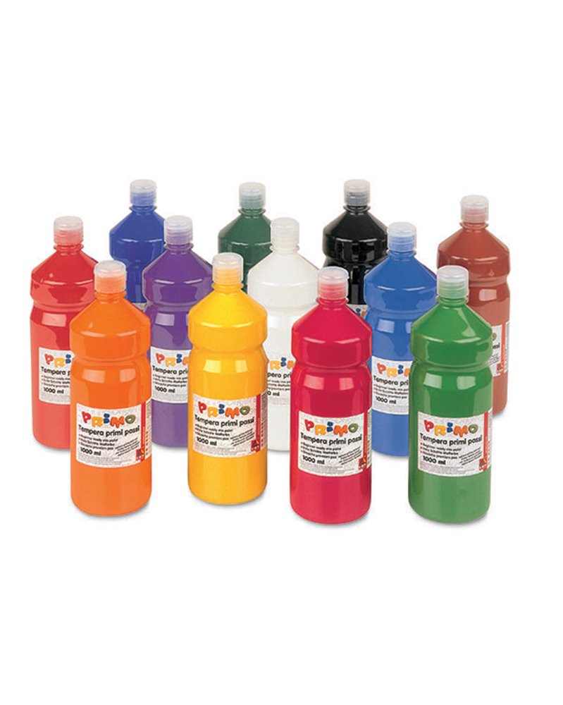 Tempera pronta 1lt terra siena bruciata PRIMO