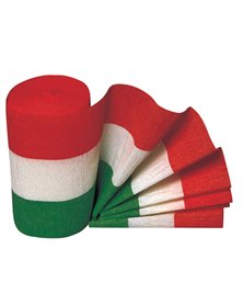 3 ROTOLI CARTA CRESPA TRICOLORE 10MT X 10CM SADOCH