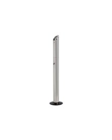 PORTACENERE INOX CON BASE H 92CM