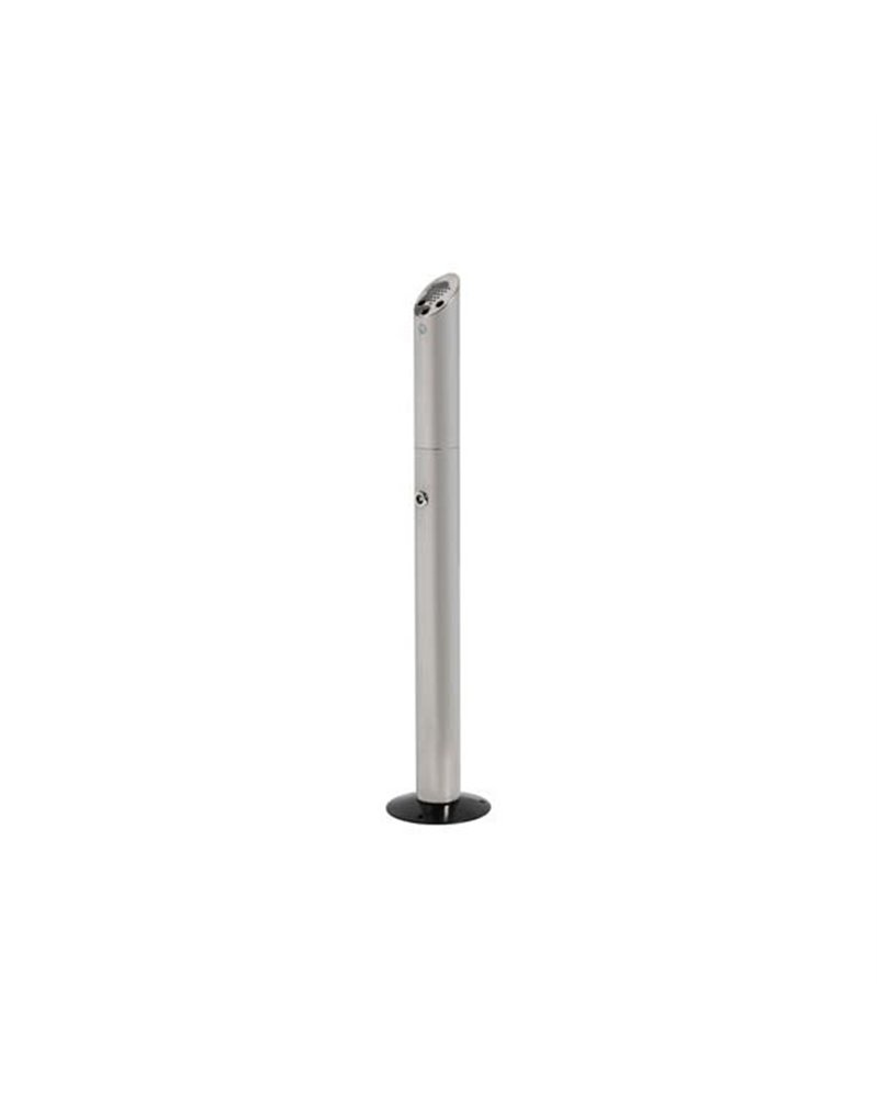 PORTACENERE INOX CON BASE H 92CM