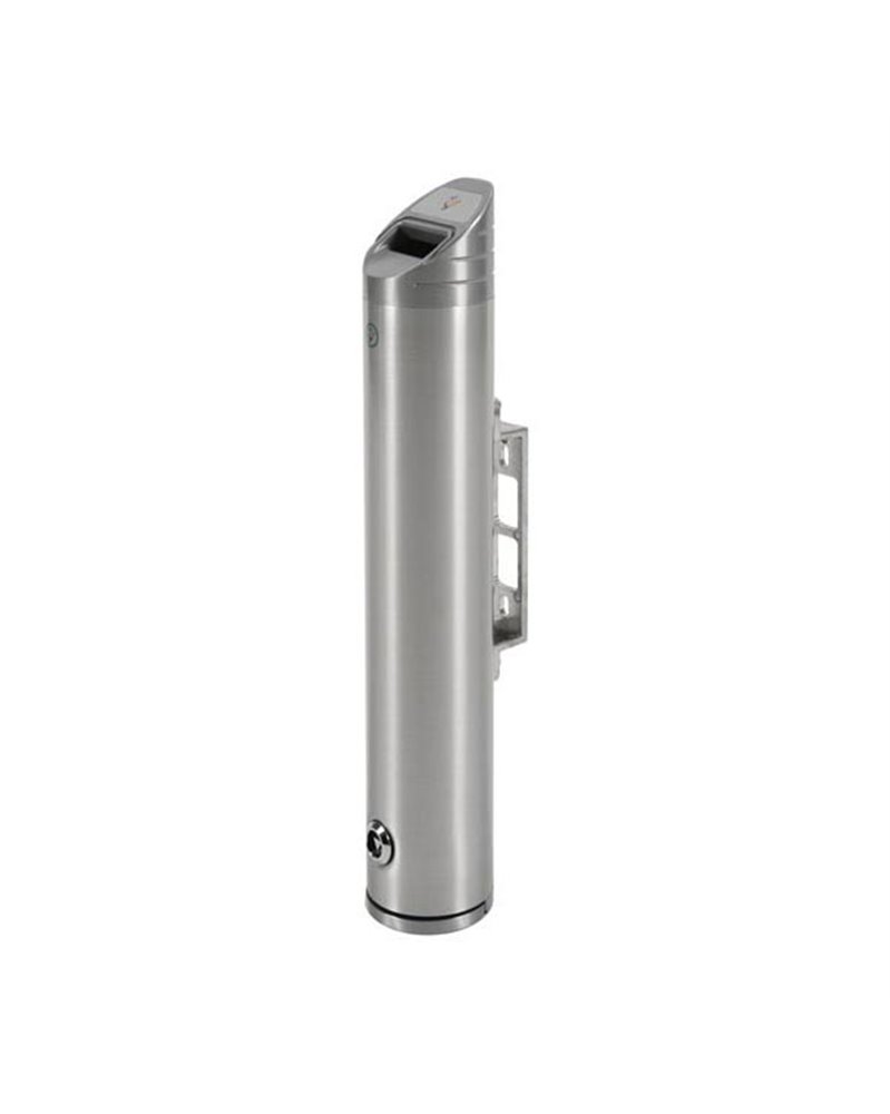 PORTACENERE INOX DA MURO H 48CM