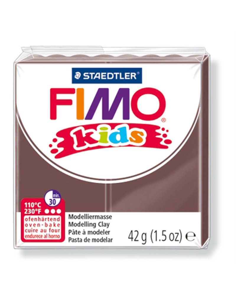 PASTA POLIMERICA FIMO KIDS 42gr MARRONE 7