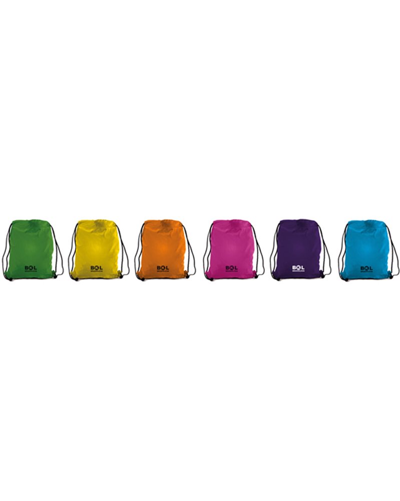 SACCHETTO T-BAG IN NYLON 38X50cm COLORI ASSORTITI