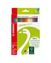 ASTUCCIO 18 PASTELLI GREEN COLOURS STABILO ASTUCCIO 18 PASTELLI GREEN COLOURS STABILO