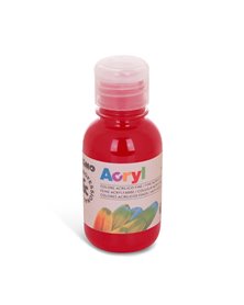 Colore acrilico fine Acryl 125ml rosso carminio PRIMO