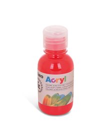 Colore acrilico fine Acryl 125ml rosso vermiglione PRIMO