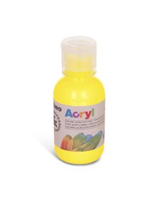 Colore acrilico fine Acryl 125ml giallo primario PRIMO