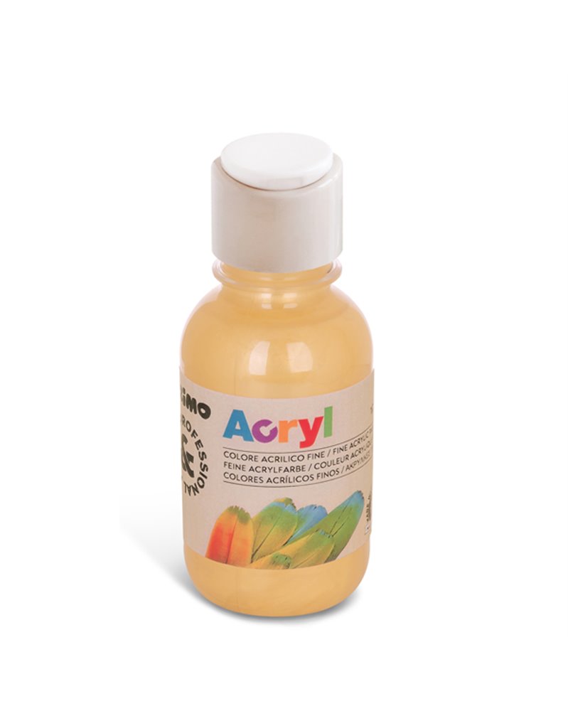 Colore acrilico fine Acryl 125ml oro PRIMO