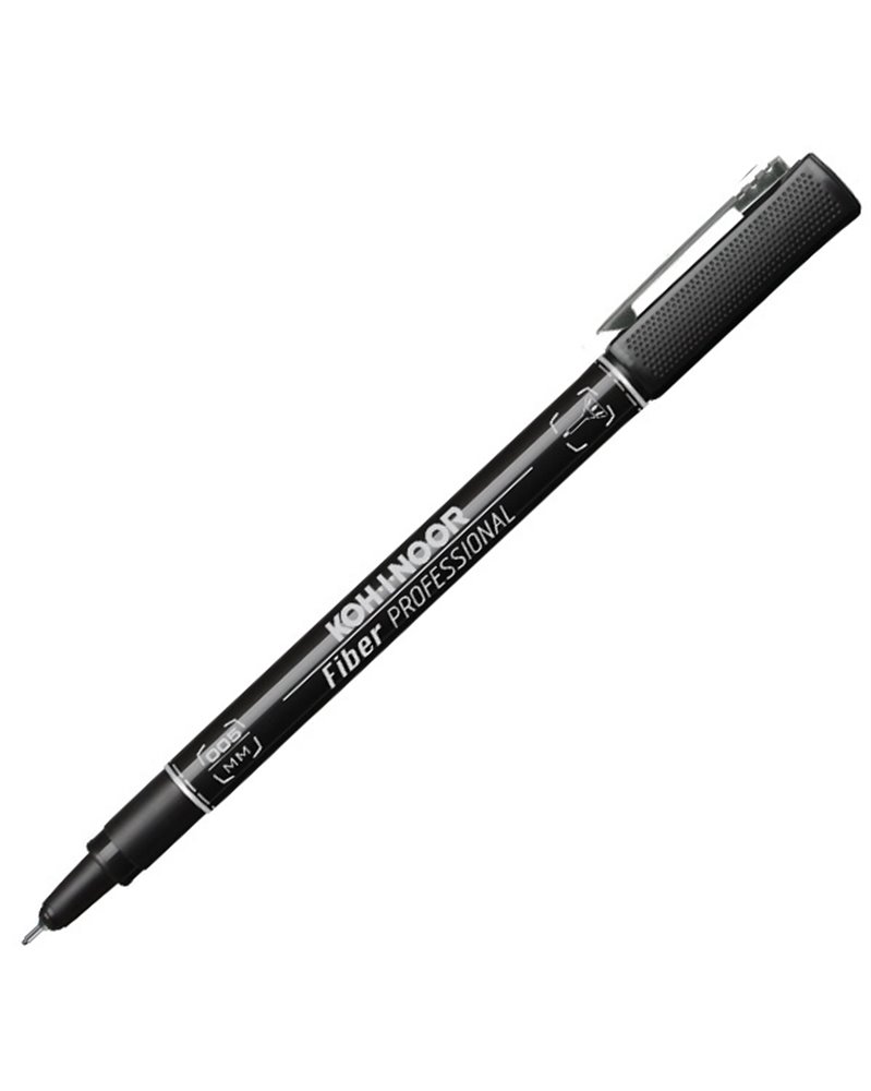 FINELINER PROFESSIONAL FIBER NERO 0,05MM KOHINOOR