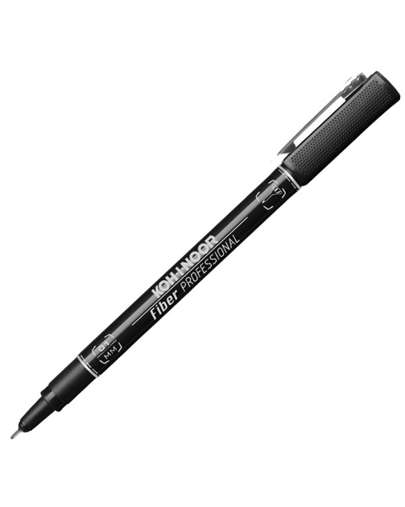 FINELINER PROFESSIONAL FIBER NERO 0,1MM