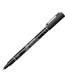 FINELINER PROFESSIONAL FIBER NERO 0,6MM