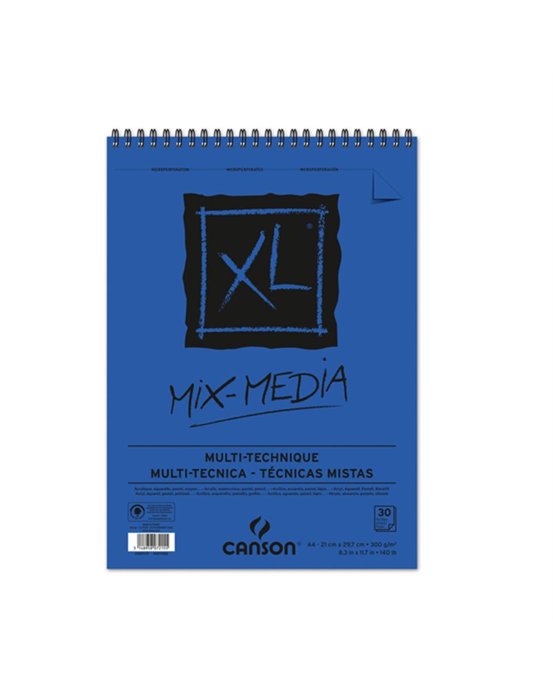 Album XL MIX-MEDIA f.to A4 300gr 30fg Canson