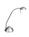 LAMPADA DA SCRIVANIA KANSAS ARGENTO ALOGENA 20W
