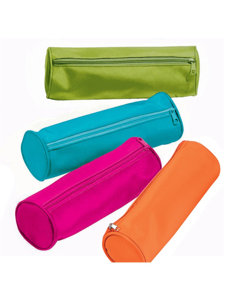 Astuccio con cerniera in colori assortiti