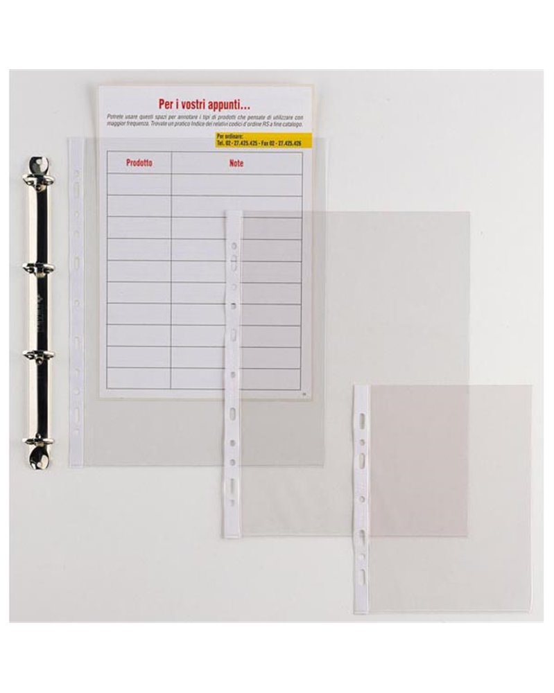 25 BUSTE FORATE 25X35-15 ERCOLE PVC SEI ROTA