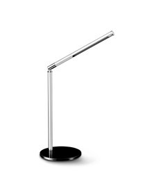 LAMPADA DA TAVOLO A LED ECOLINE NERO/GRIGIO METALLIZZATO CEP