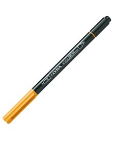 Pennarello a 2 punte AQUA BRUSH DUO giallo di cadmio scuro LYRA