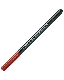 Pennarello a 2 punte AQUA BRUSH DUO rosso Venezia LYRA